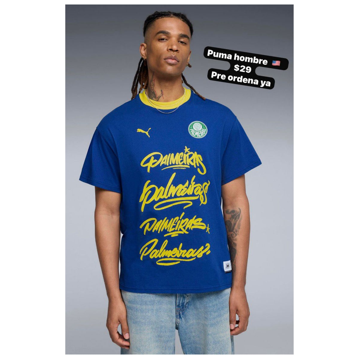 Camiseta Puma para hombre - Modelo 025