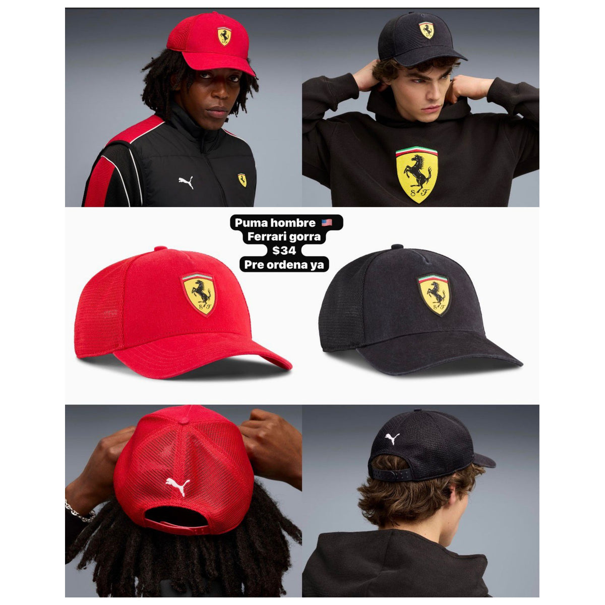 Gorra Puma para hombre - Modelo 043