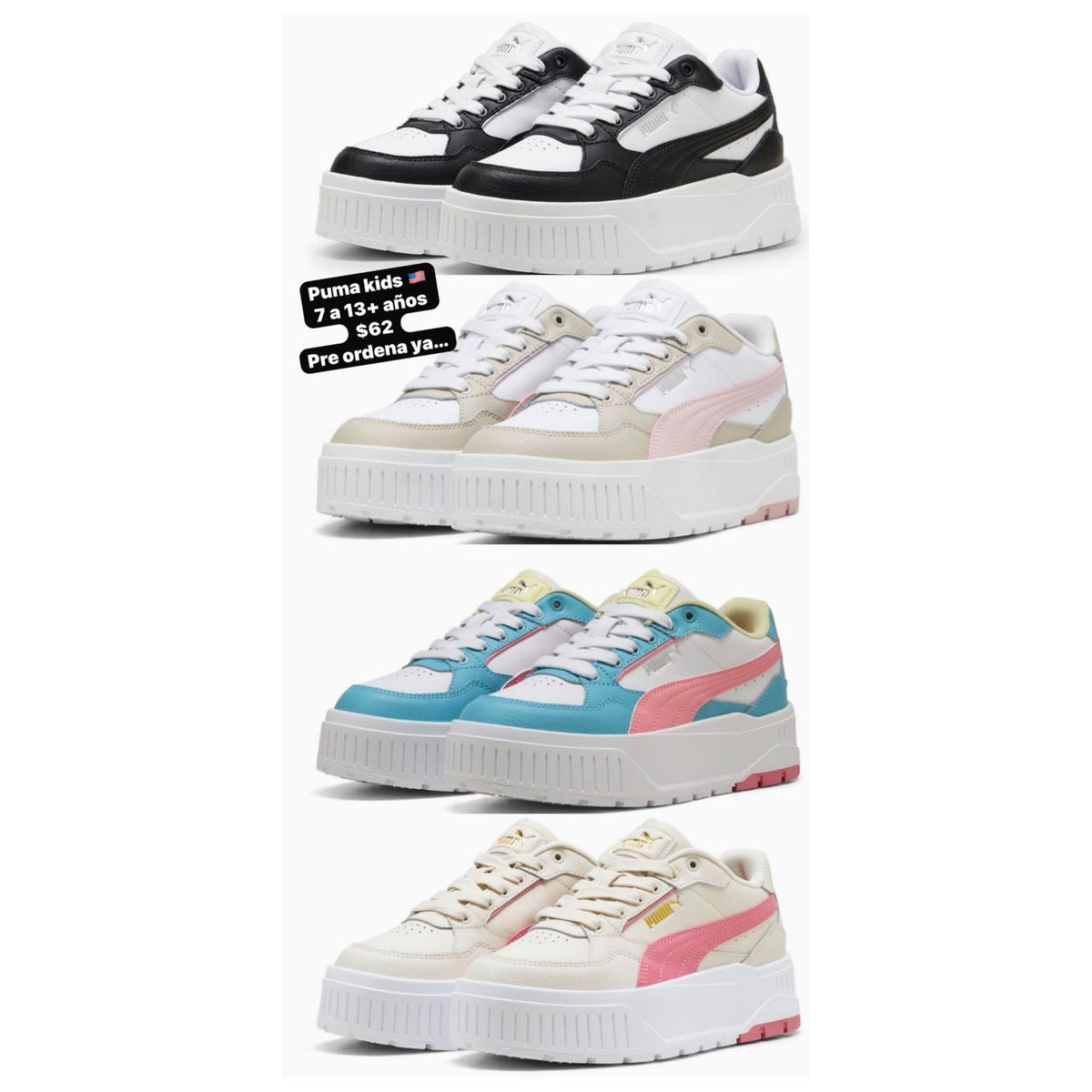 Zapatos Puma para niños - Modelo 061