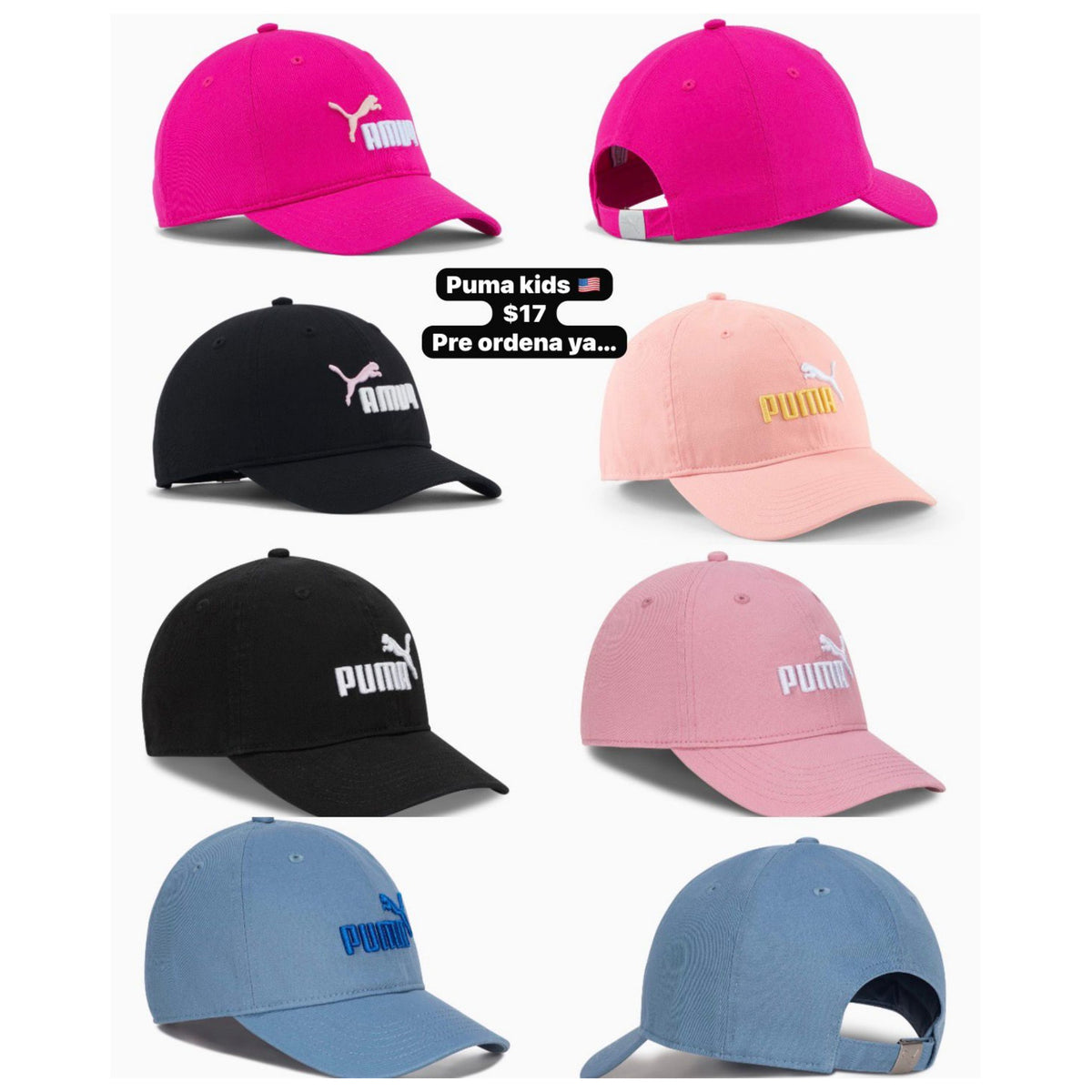 Gorra Puma para niños - Modelo 066