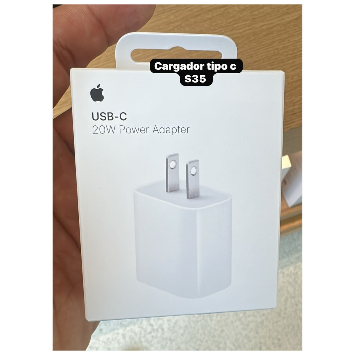 Adaptador Apple USB-C de 20W - Modelo 093