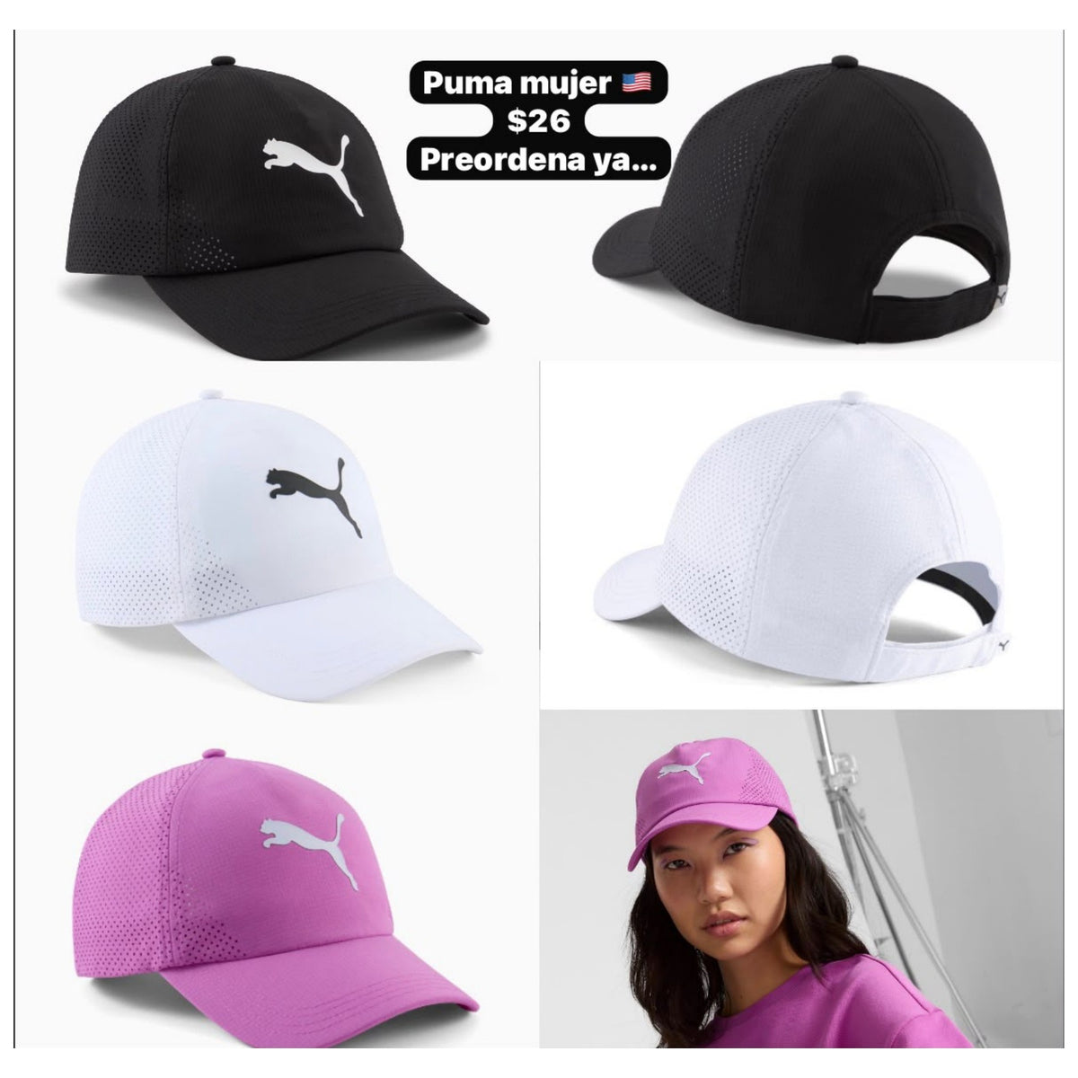 Gorra Puma para mujer - Modelo 030