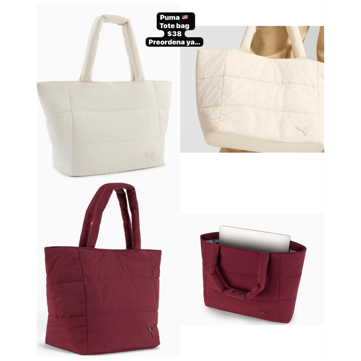 Bolso tote Puma para mujer - Modelo 034
