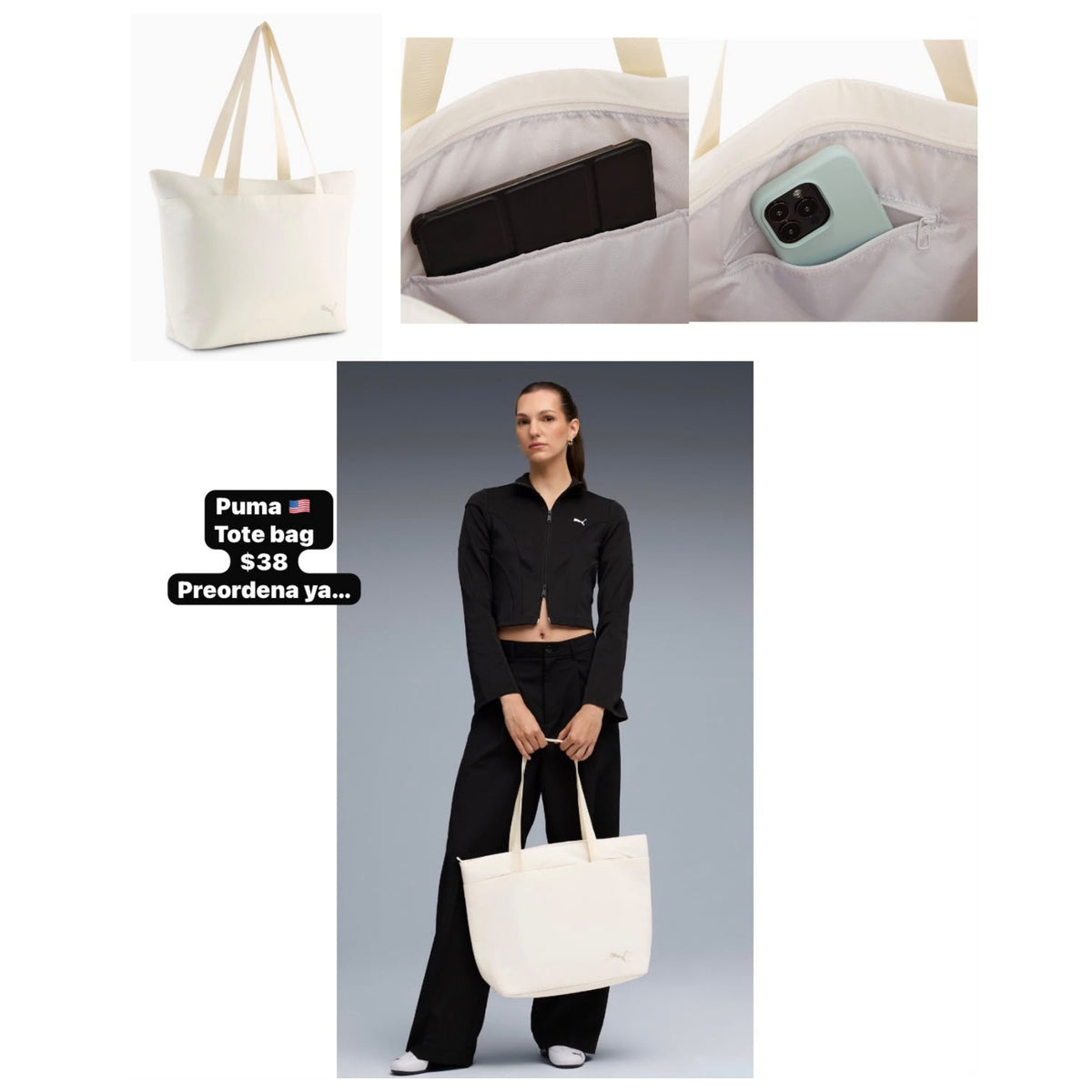 Bolso tote Puma para mujer - Modelo 035