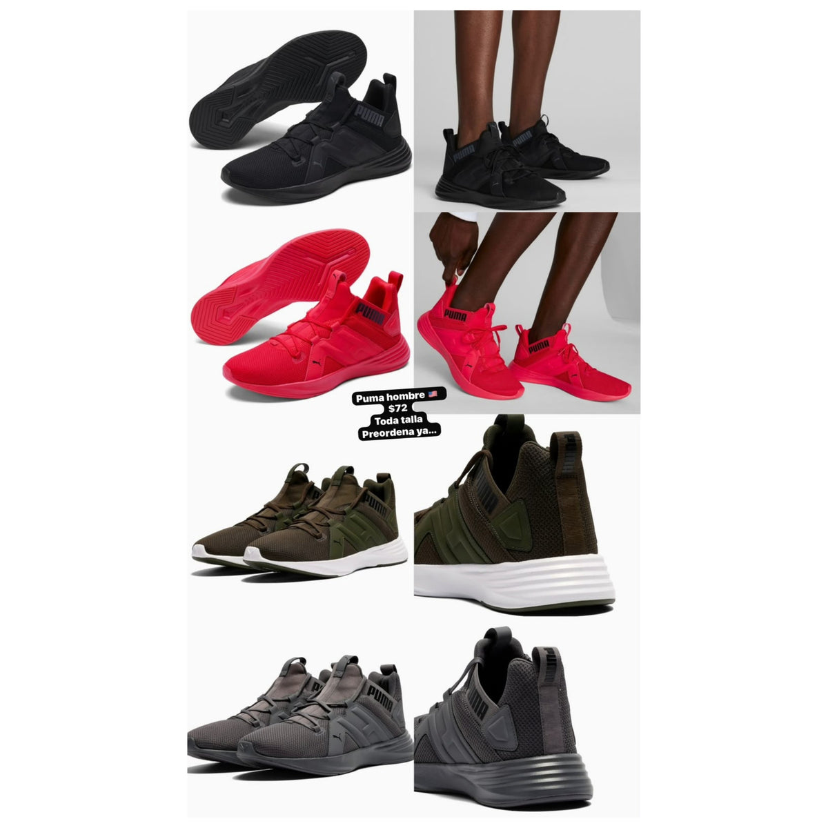 Zapatos deportivos Puma para hombre - Modelo 050