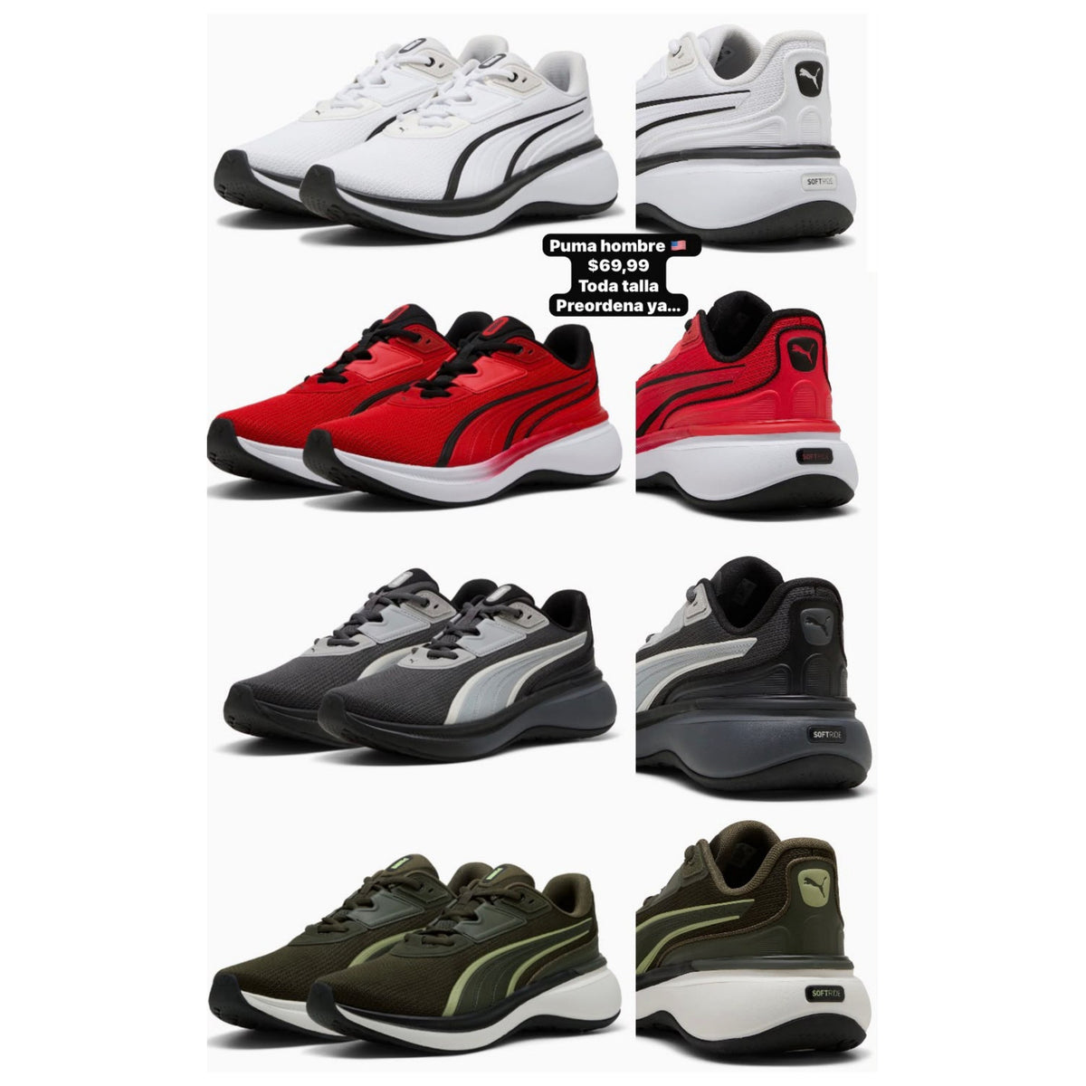 Zapatos deportivos Puma para hombre - Modelo 056