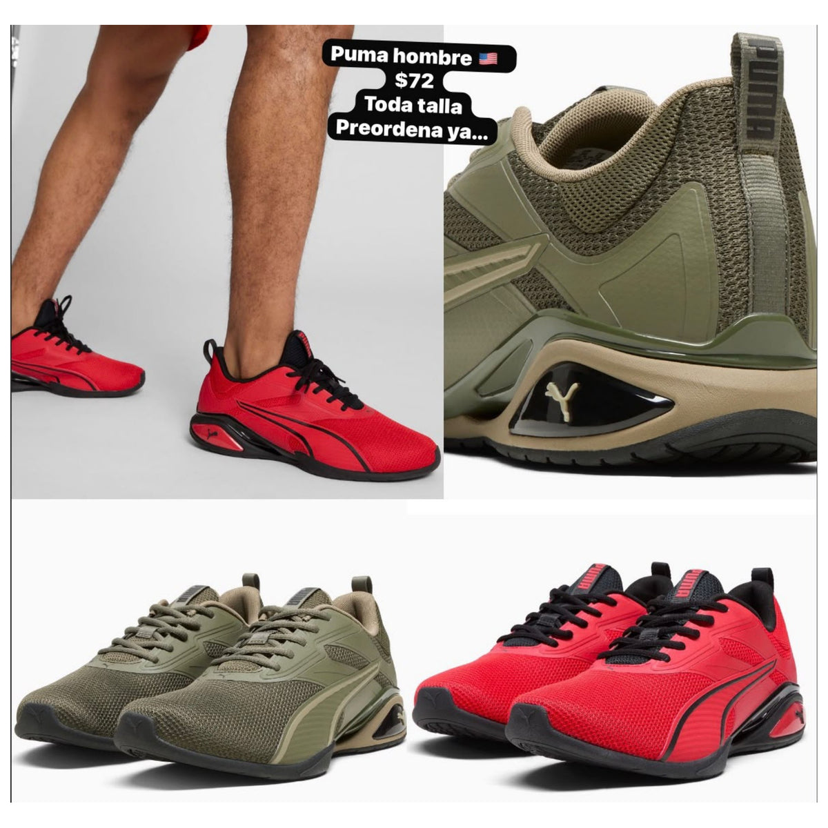 Zapatos deportivos Puma para hombre - Modelo 065