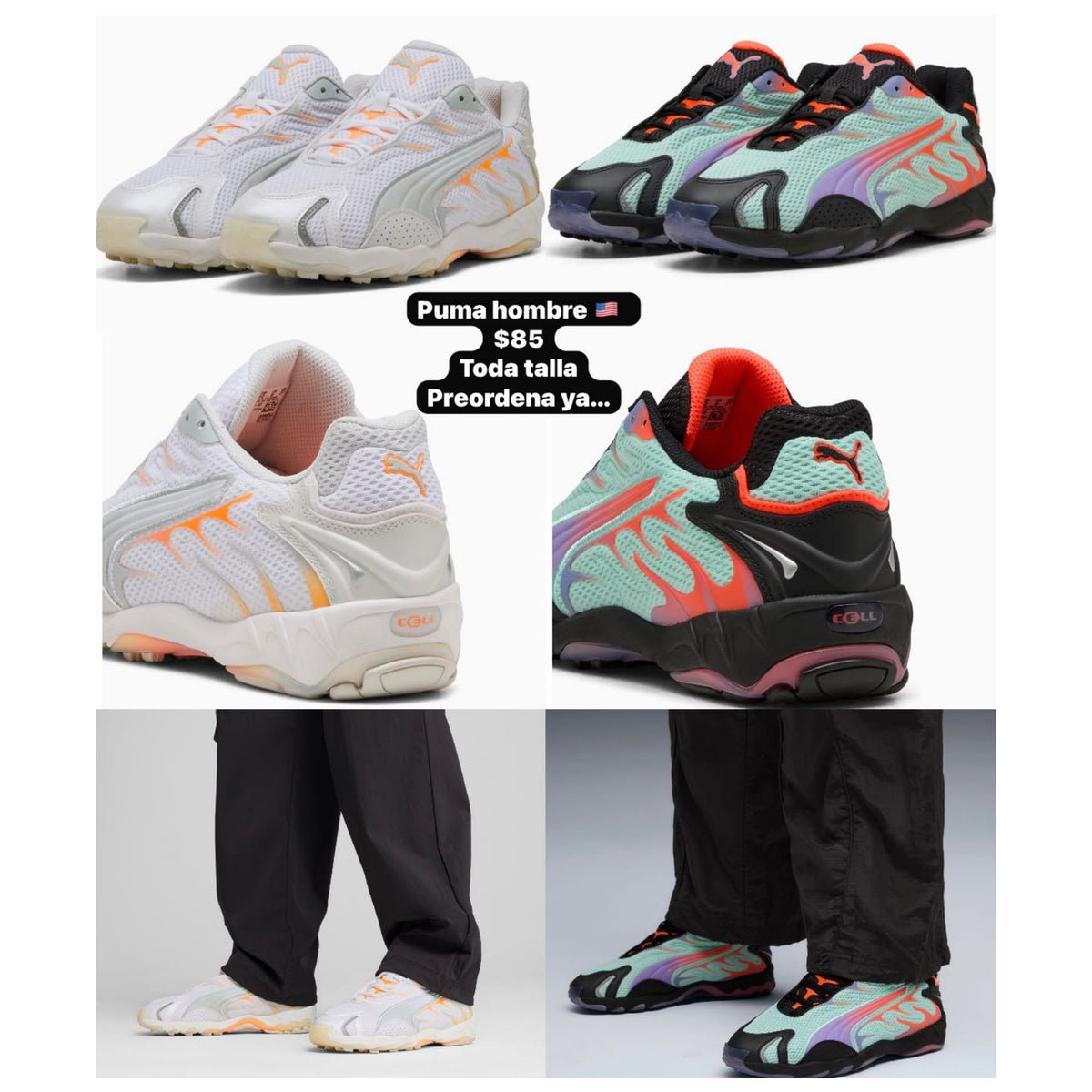 Zapatos deportivos Puma para hombre - Modelo 090