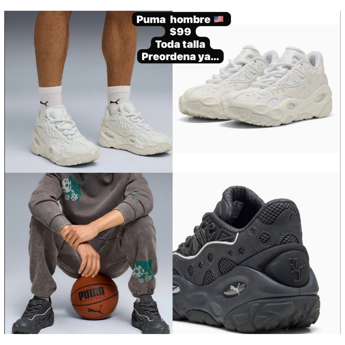 Zapatos deportivos Puma para hombre - Modelo 101