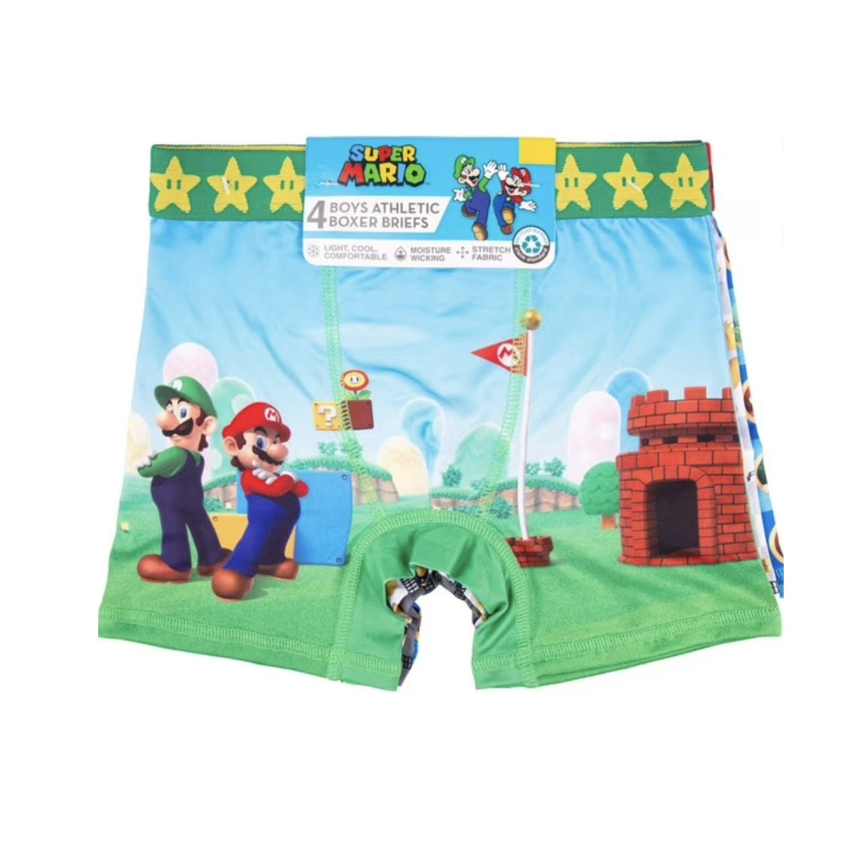 Pack de 4 bóxeres deportivos con personajes para niño (copia)