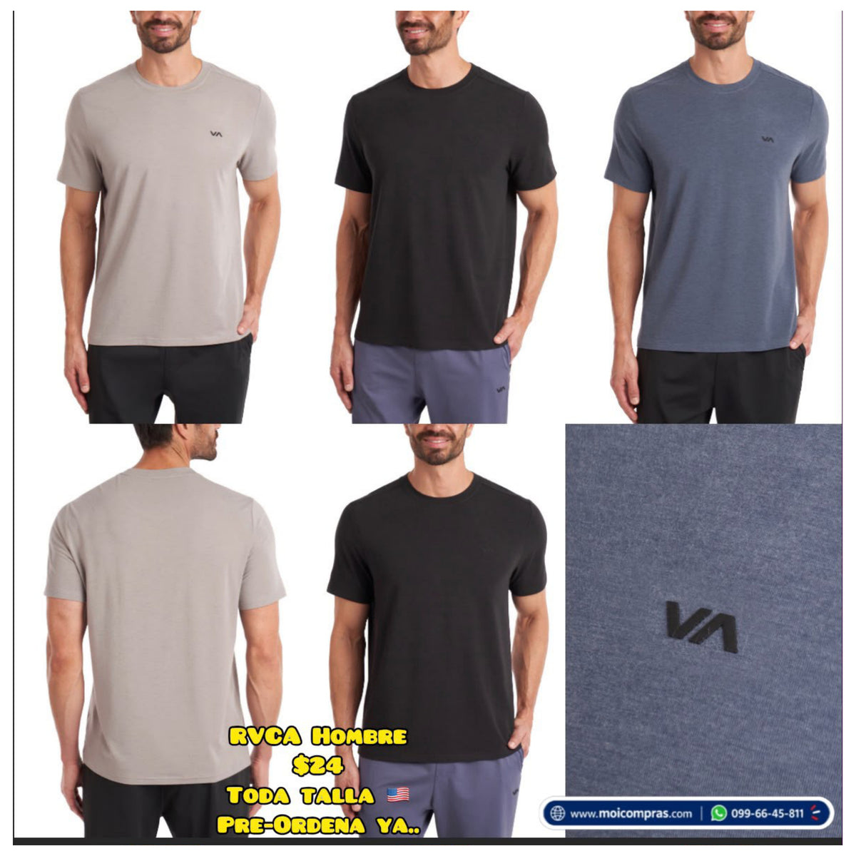 RVCA Camiseta manga corta - Hombre