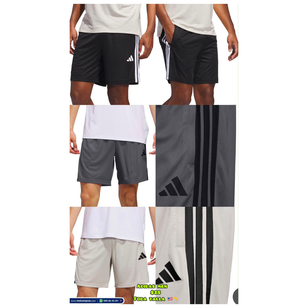 Adidas Short deportivo - Hombre
