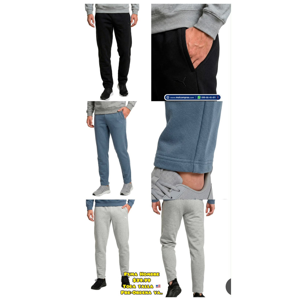 Puma Pantalón jogger - Hombre