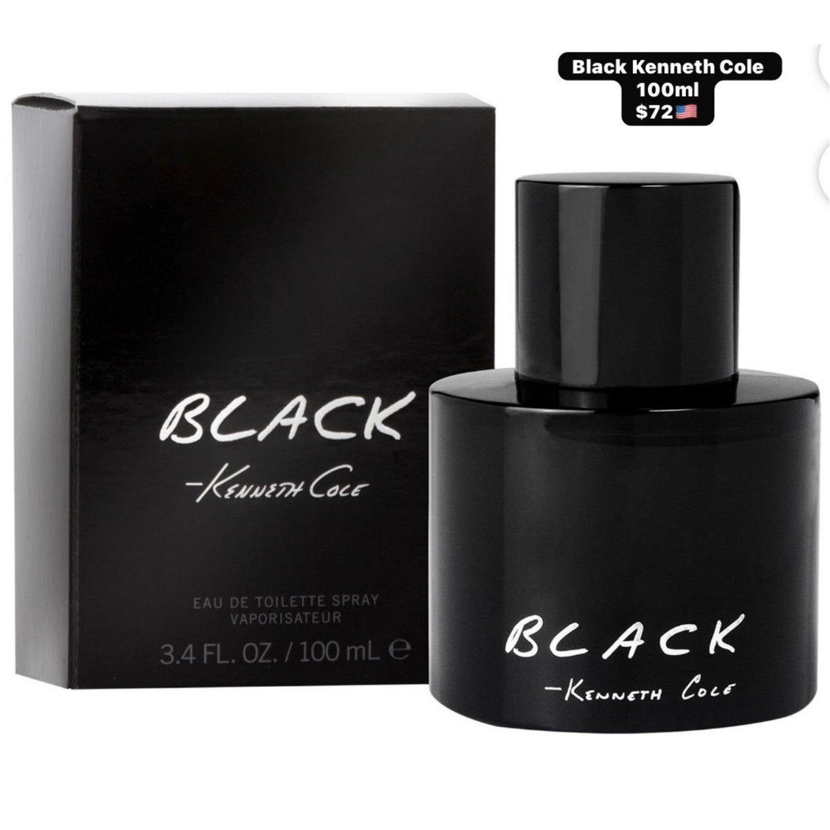 Perfume Kenneth Cole Black 100 ml