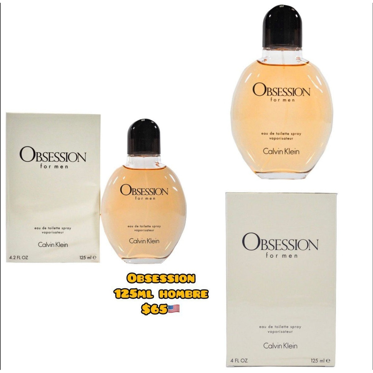 Perfume Calvin Klein Obsession Men 125 ml