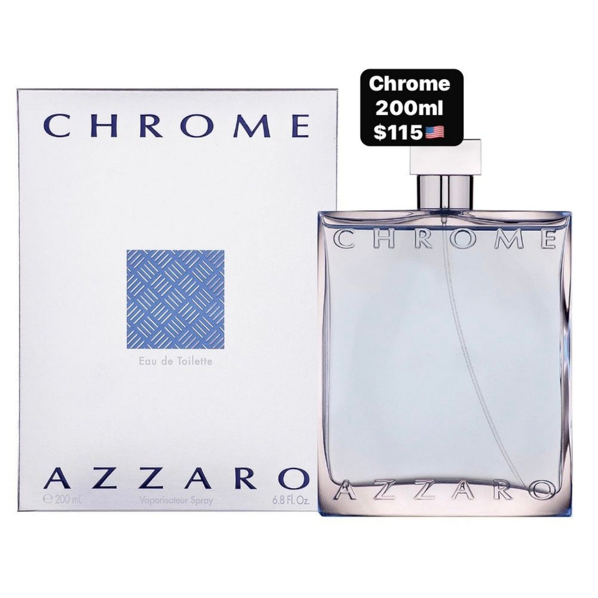 Perfume Azzaro Chrome 200 ml