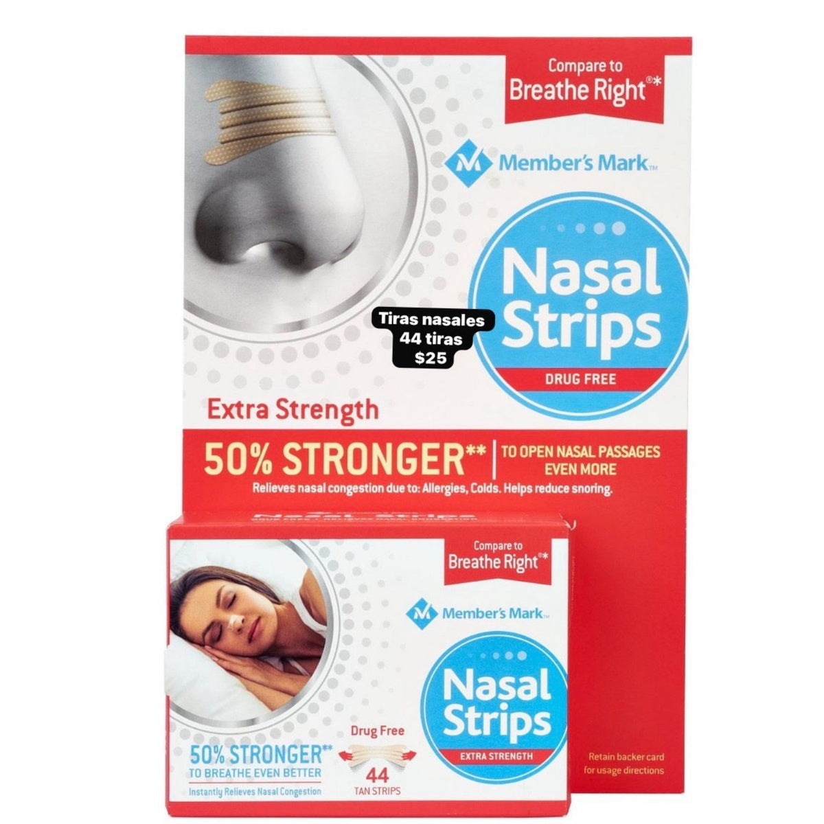 Tiras nasales x44