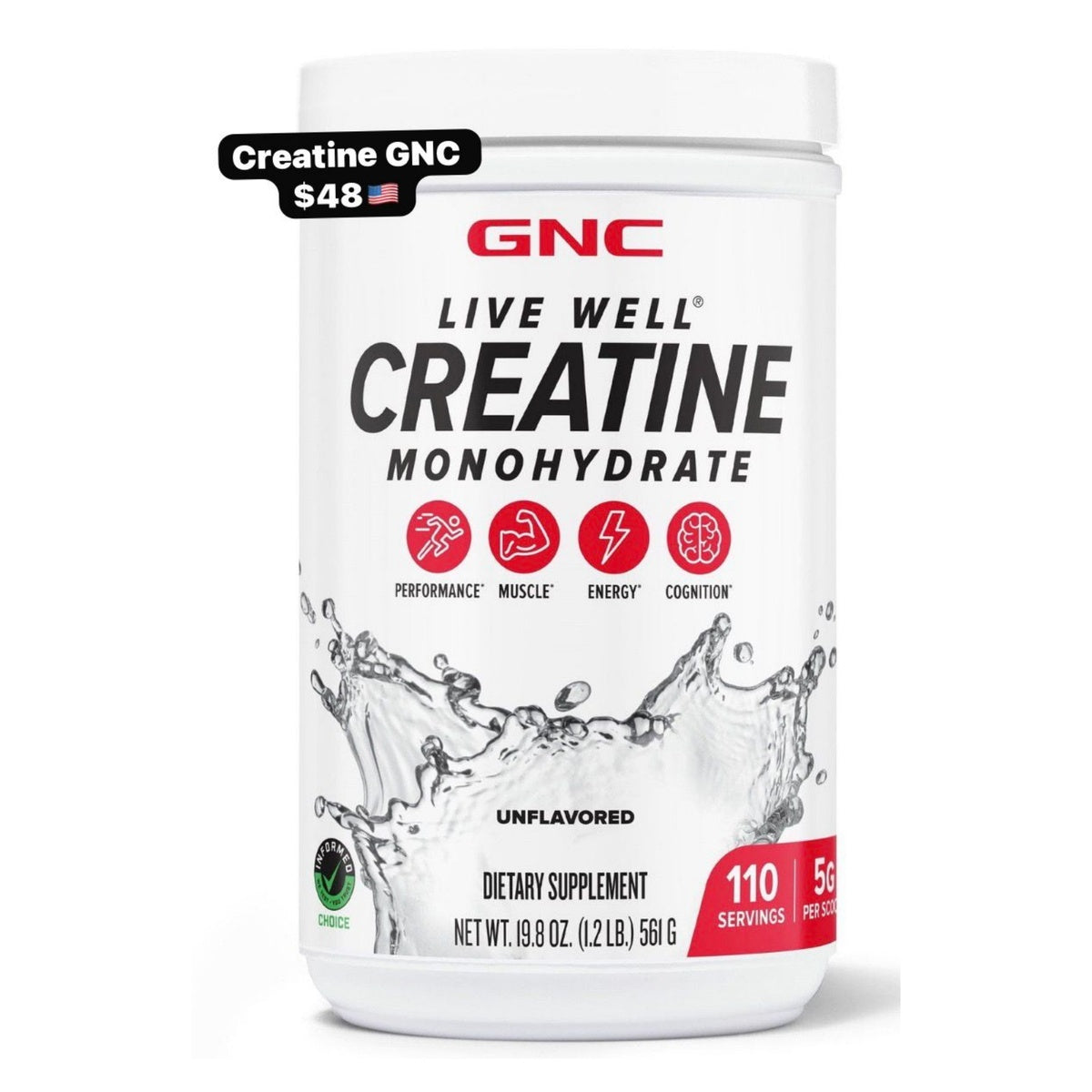 Creatina GNC
