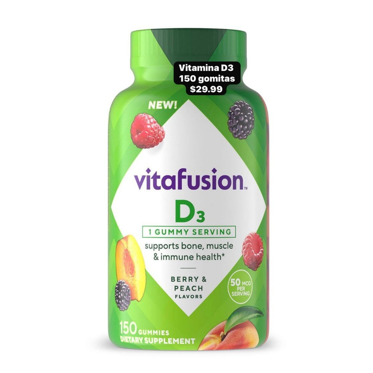 Vitafusion D3 gomitas x150