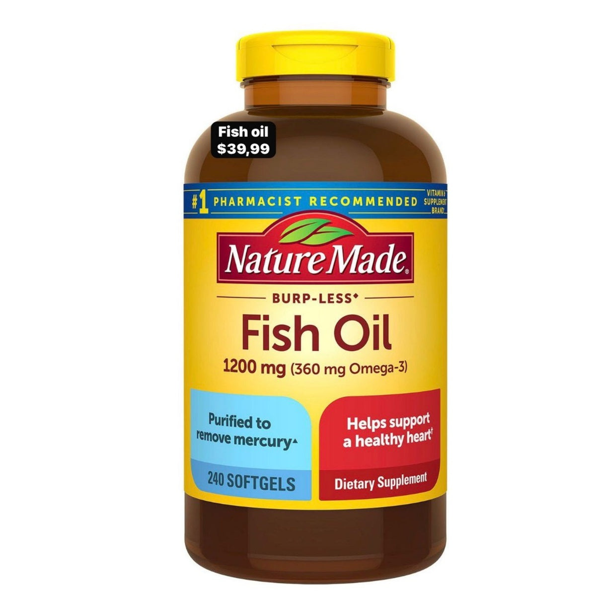 Nature Made Fish Oil x240