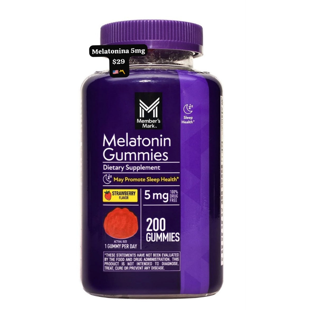 Member’s Mark Melatonina 5 mg x200