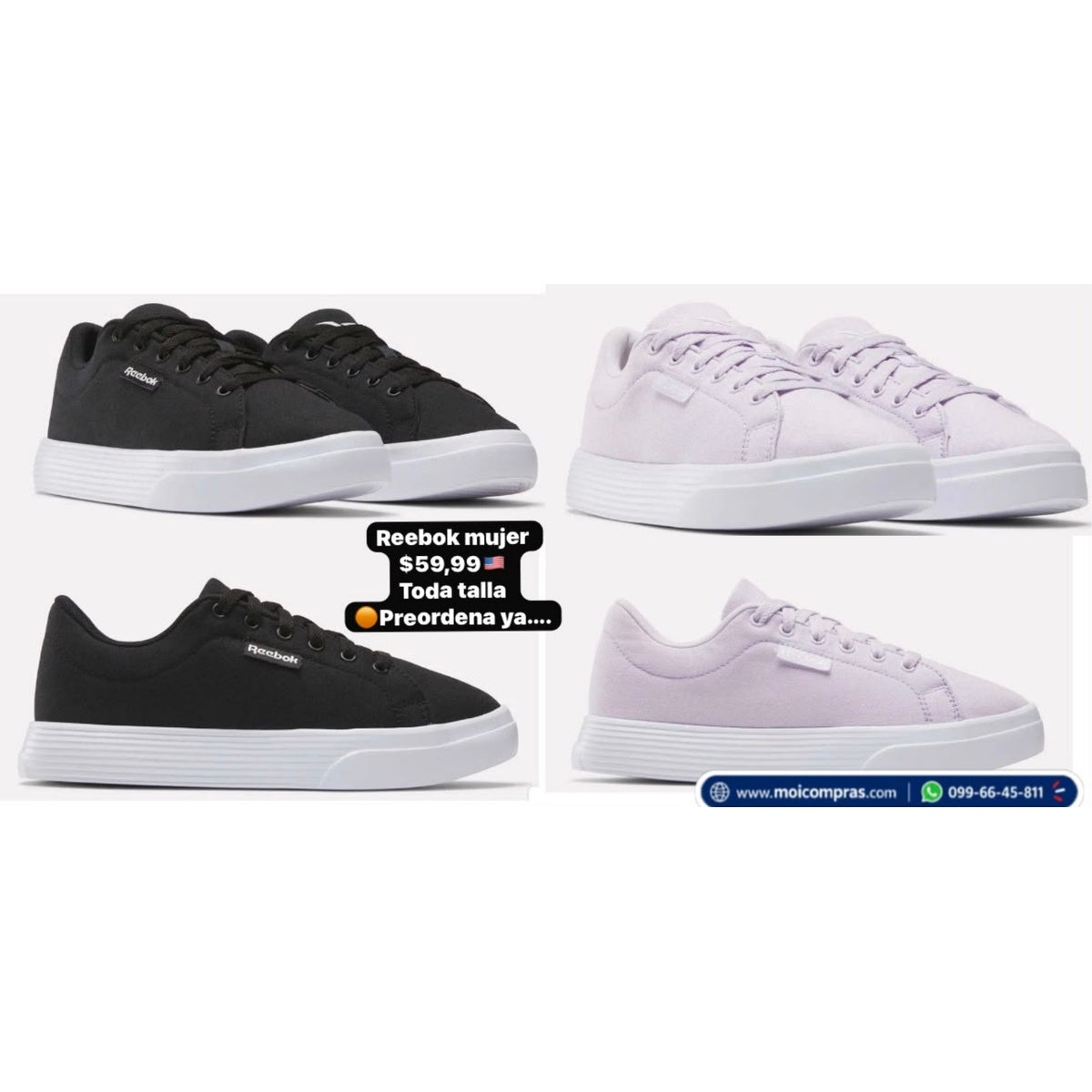 Zapatos Reebok para mujer - modelo 01