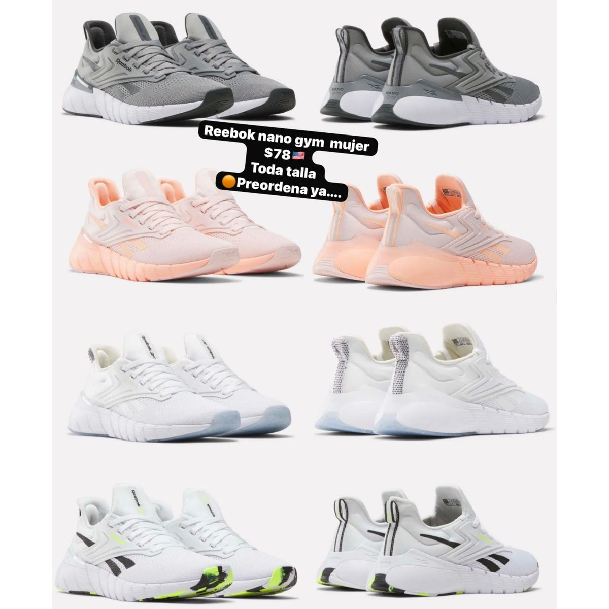Zapatos Reebok para mujer - modelo 07