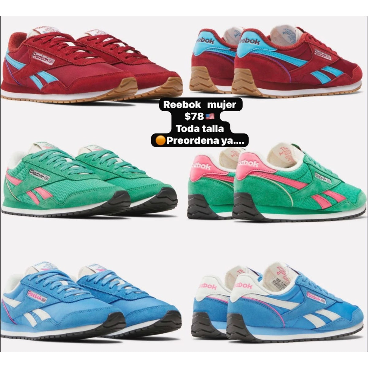 Zapatos Reebok para mujer - modelo 08