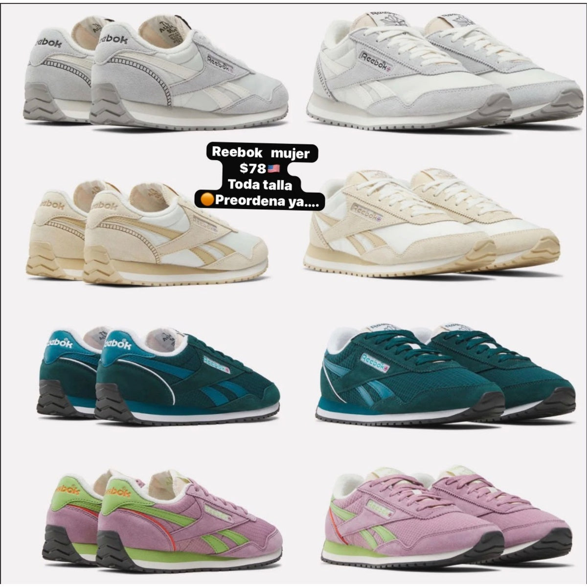 Zapatos Reebok para mujer - modelo 09