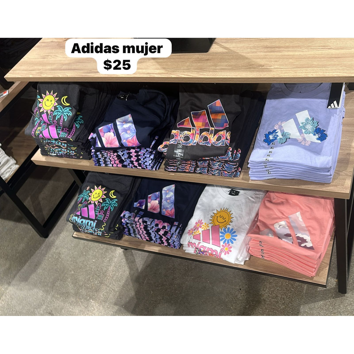 Camisetas Adidas para mujer - diseños gráficos 004