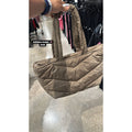 Bolso acolchado Adidas para mujer - beige