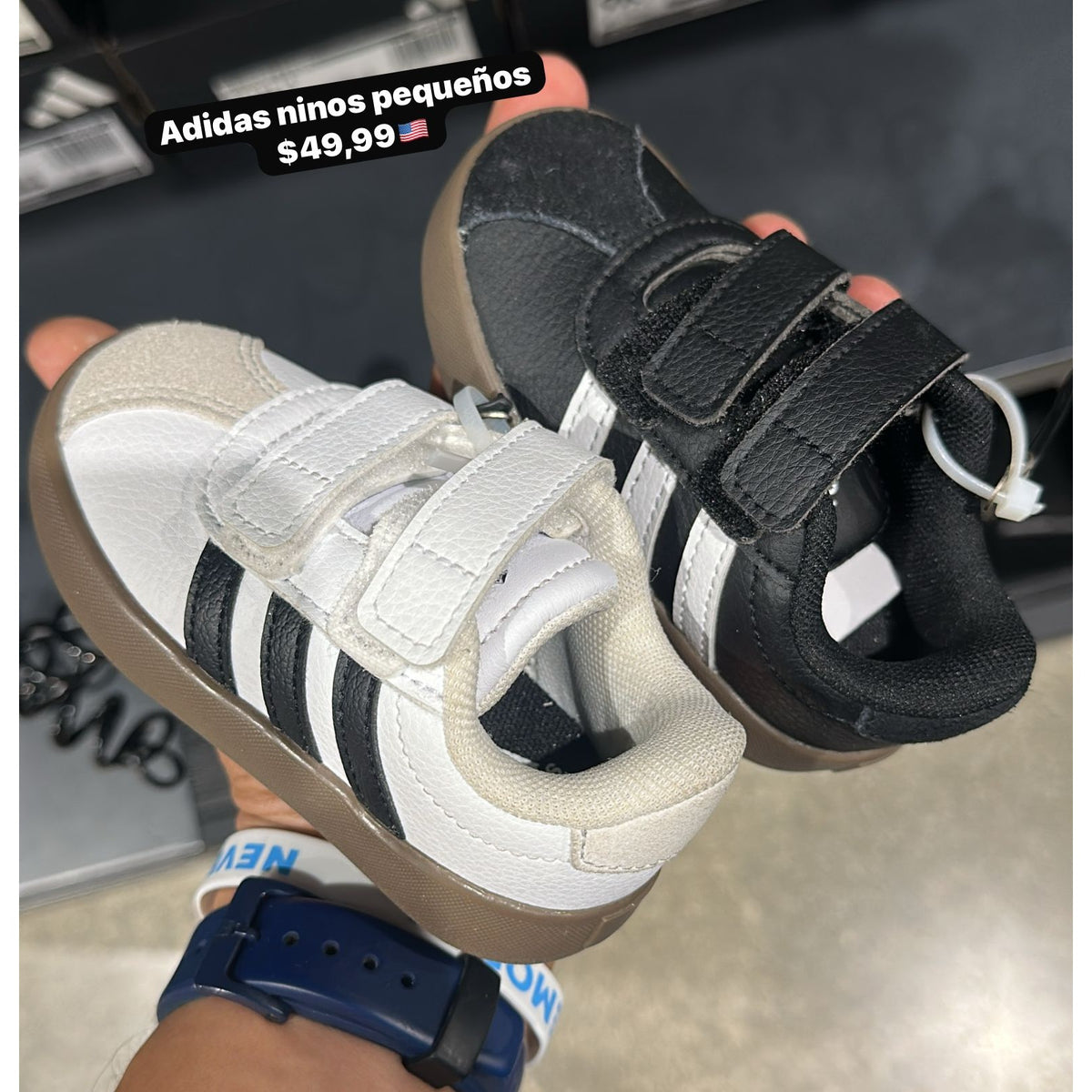 Zapatos Adidas para niños pequeños - modelo 142