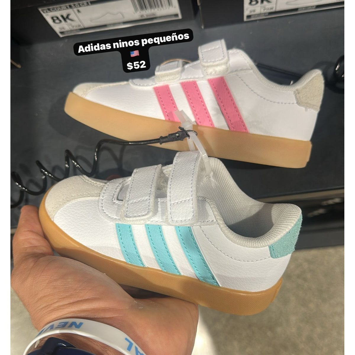 Zapatos Adidas para niños pequeños - modelo 143