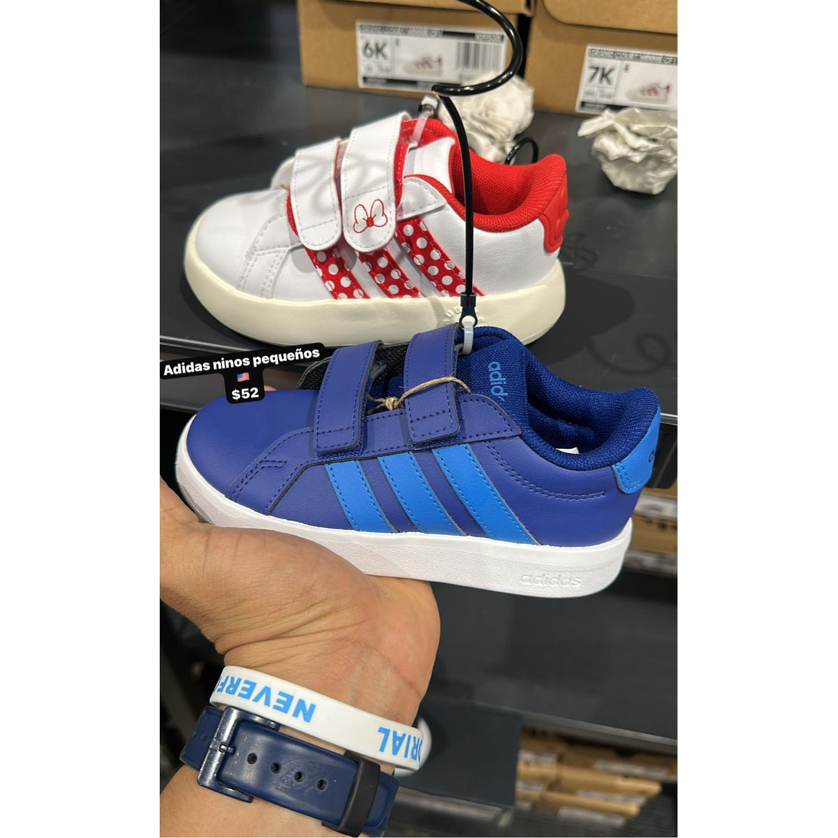 Zapatos Adidas para niños pequeños - modelo 148