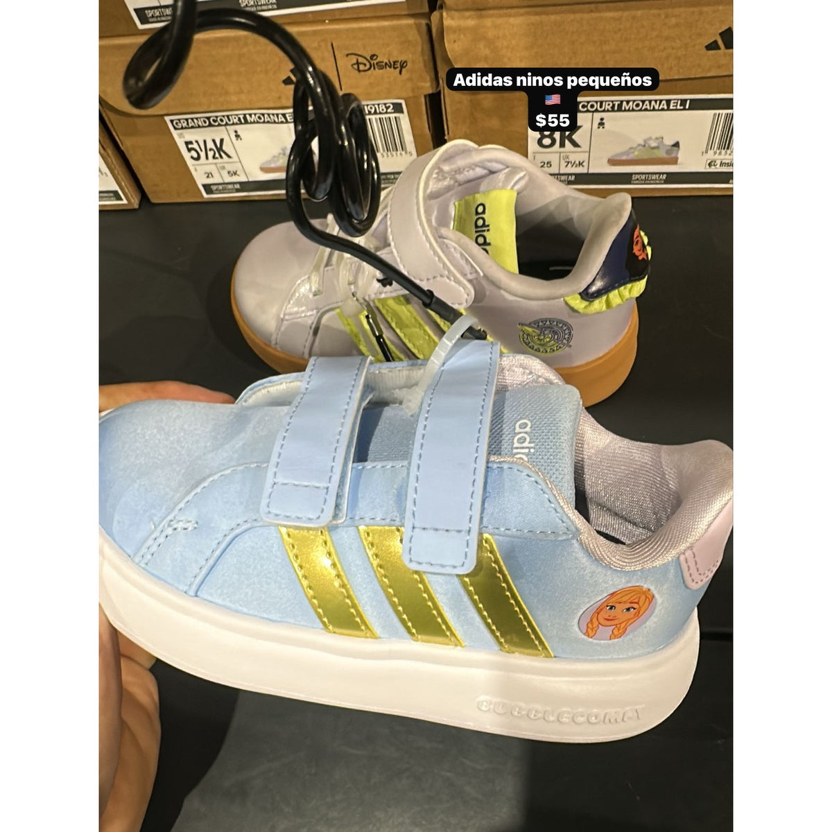 Zapatos Adidas Disney para niños pequeños - diseño 150