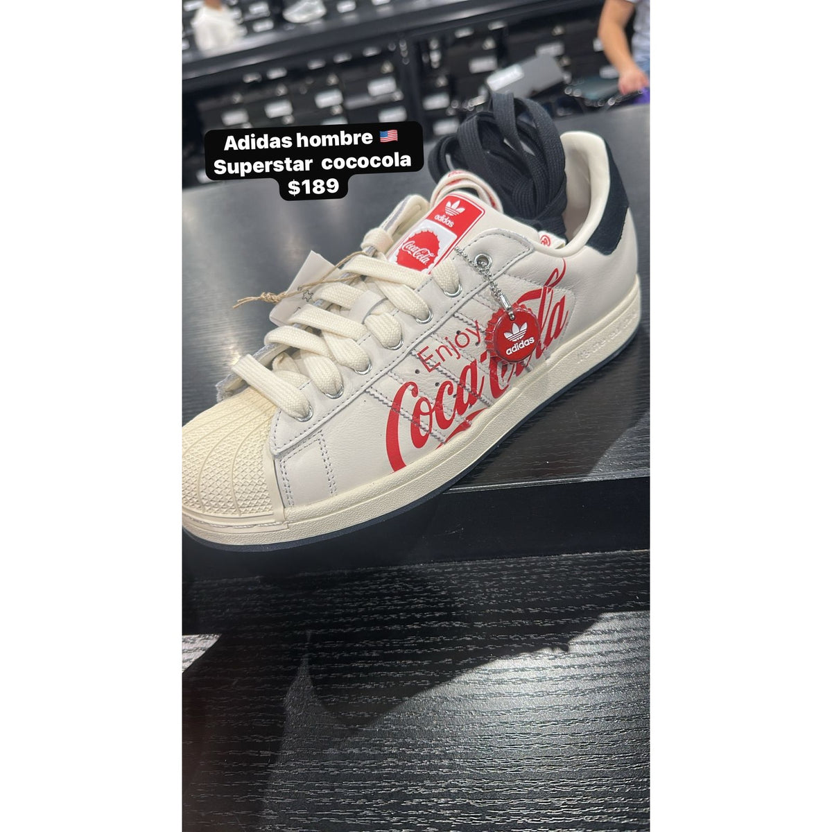 Zapatos Adidas Superstar Coca-Cola para hombre - Moi Compras