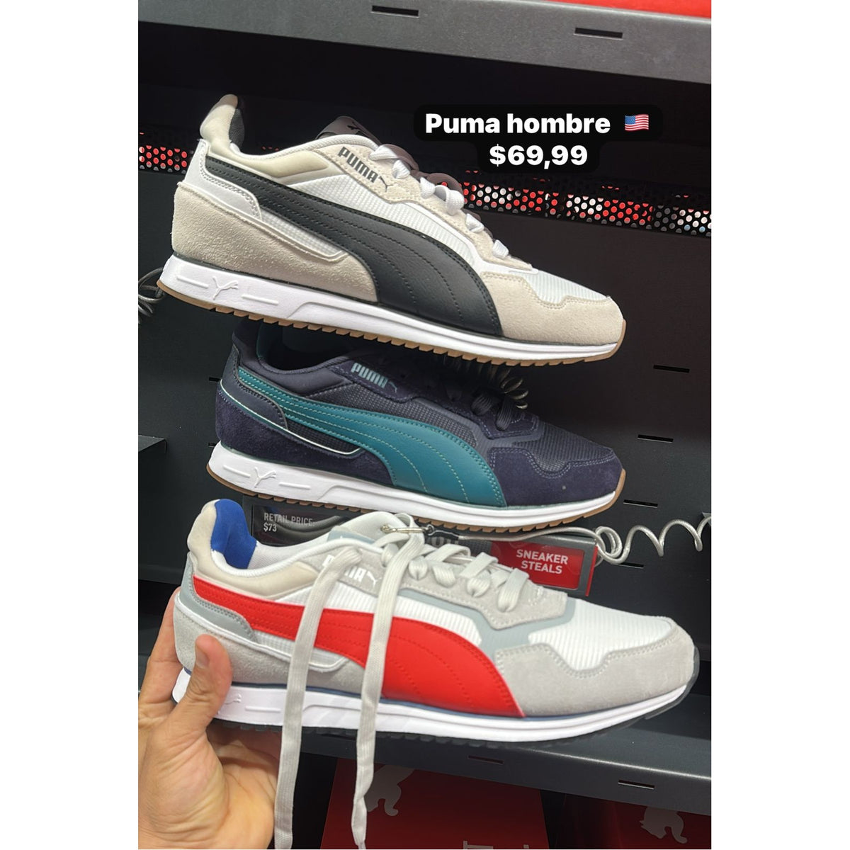 Zapatos Puma para hombre - modelo 283 - Moi Compras
