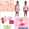 Set Pekkle bebé x4 rosado - Moi Compras