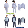 Conjunto deportivo Adidas infantil con capucha x2 - Moi Compras