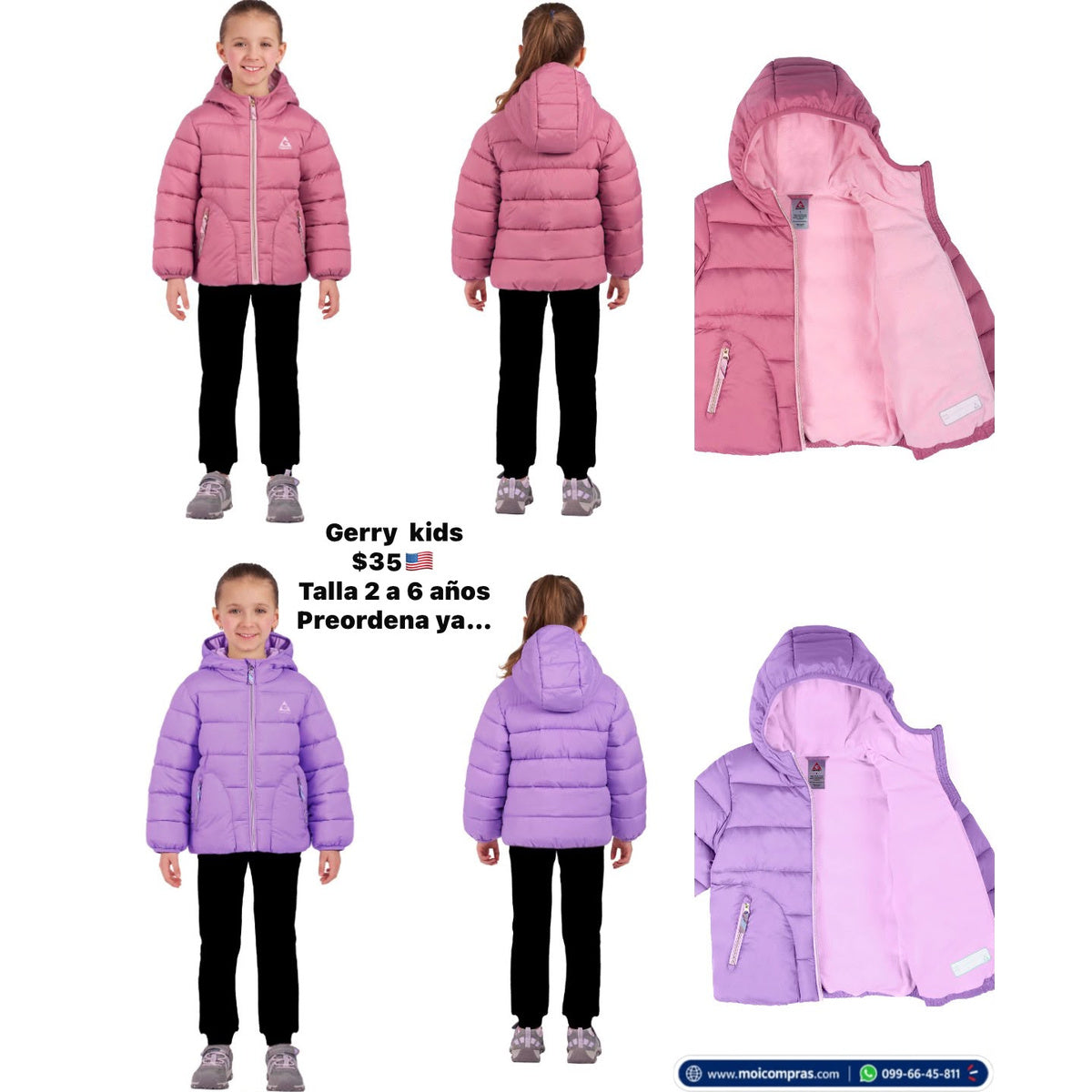 Chaqueta acolchada Gerry niña - Moi Compras