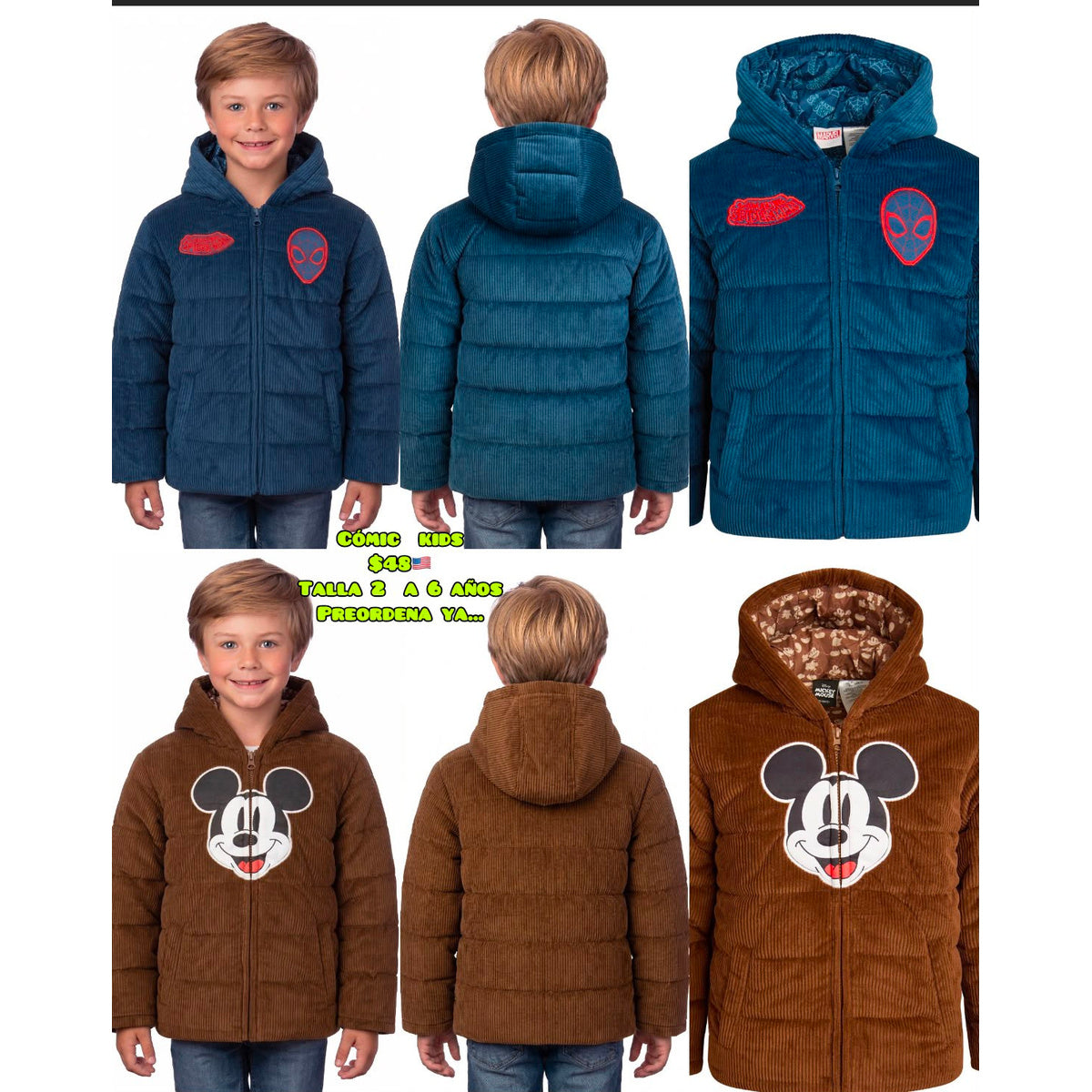 Chaqueta cómic niño - Moi Compras