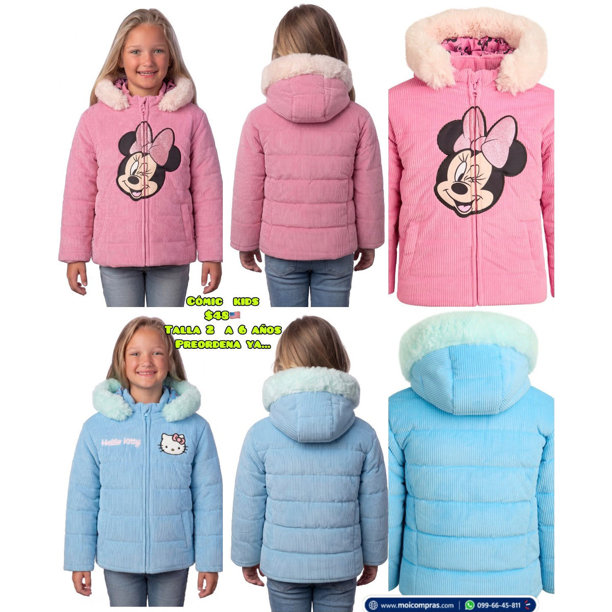 Chaqueta cómic niña - Moi Compras