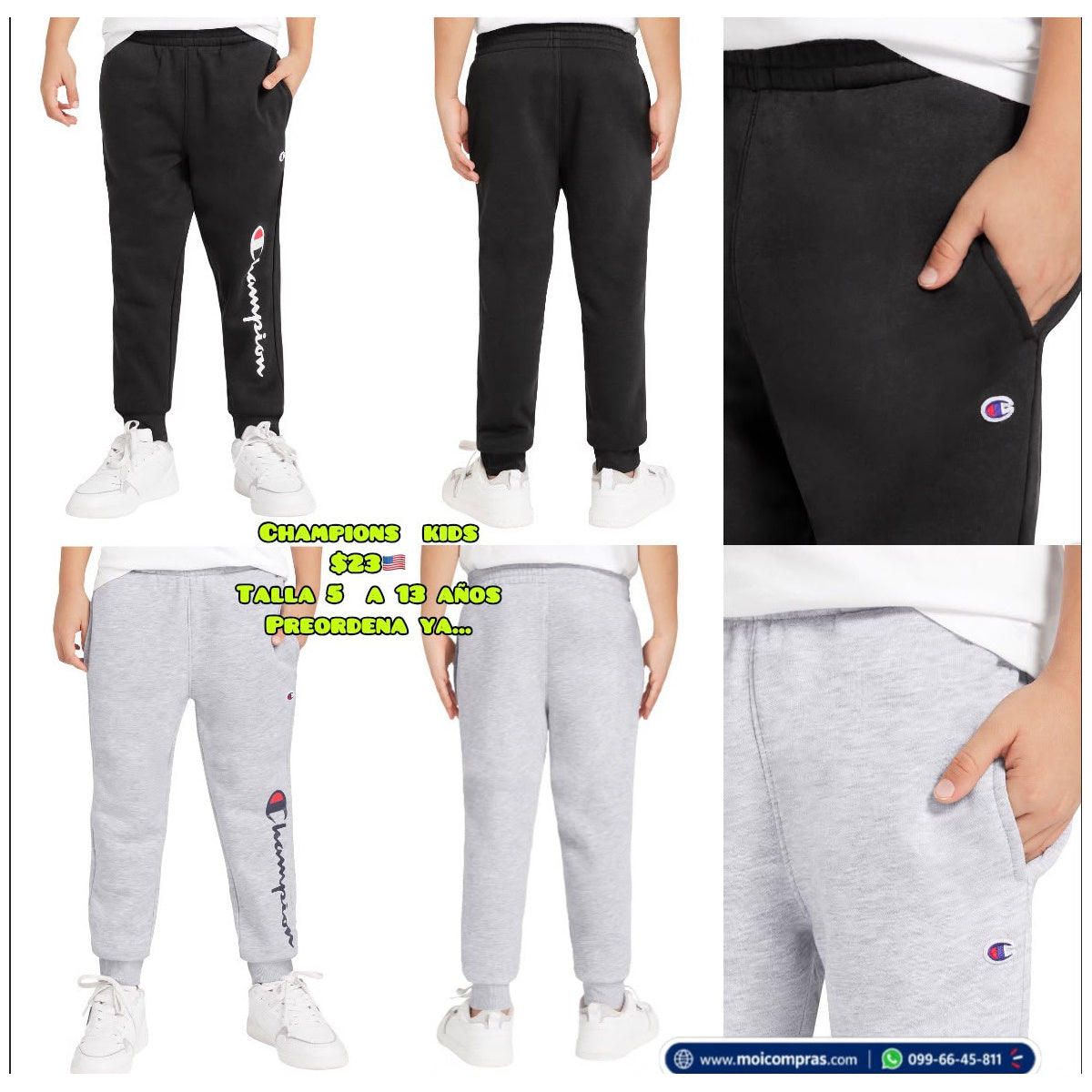 Jogger Champion infantil - Moi Compras