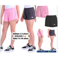 Shorts Adidas niña x2 - Moi Compras