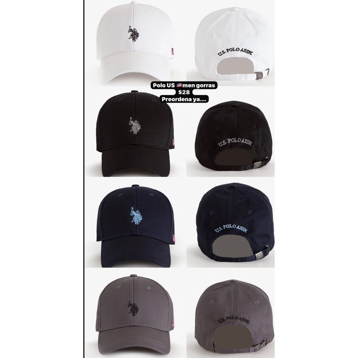 Gorra U.S. Polo Assn. para hombre - Modelo 008