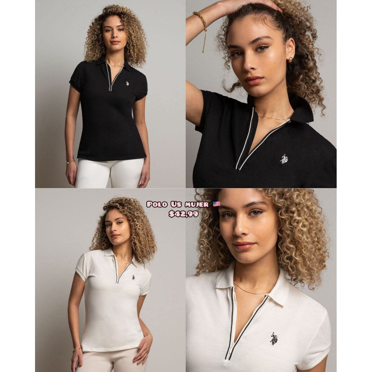 Polo U.S. Polo Assn. para mujer - Modelo 032