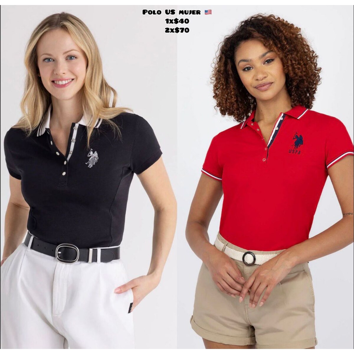 Polo U.S. Polo Assn. para mujer - Modelo 033