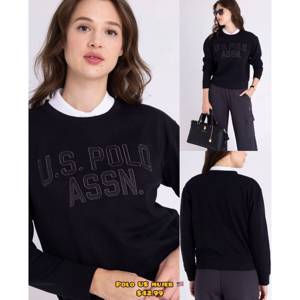 Sudadera U.S. Polo Assn. para mujer - Modelo 052