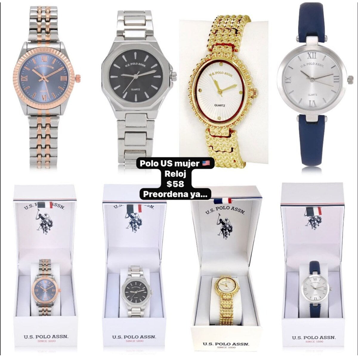 Reloj U.S. Polo Assn. para mujer - Modelo 082