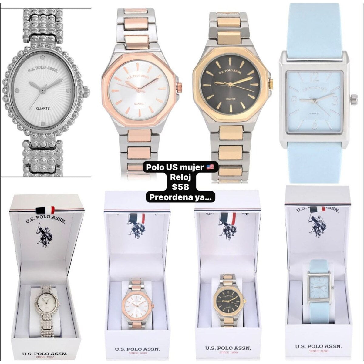 Reloj U.S. Polo Assn. para mujer - Modelo 083